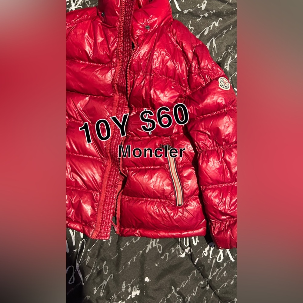 Boys moncler jacket 10y